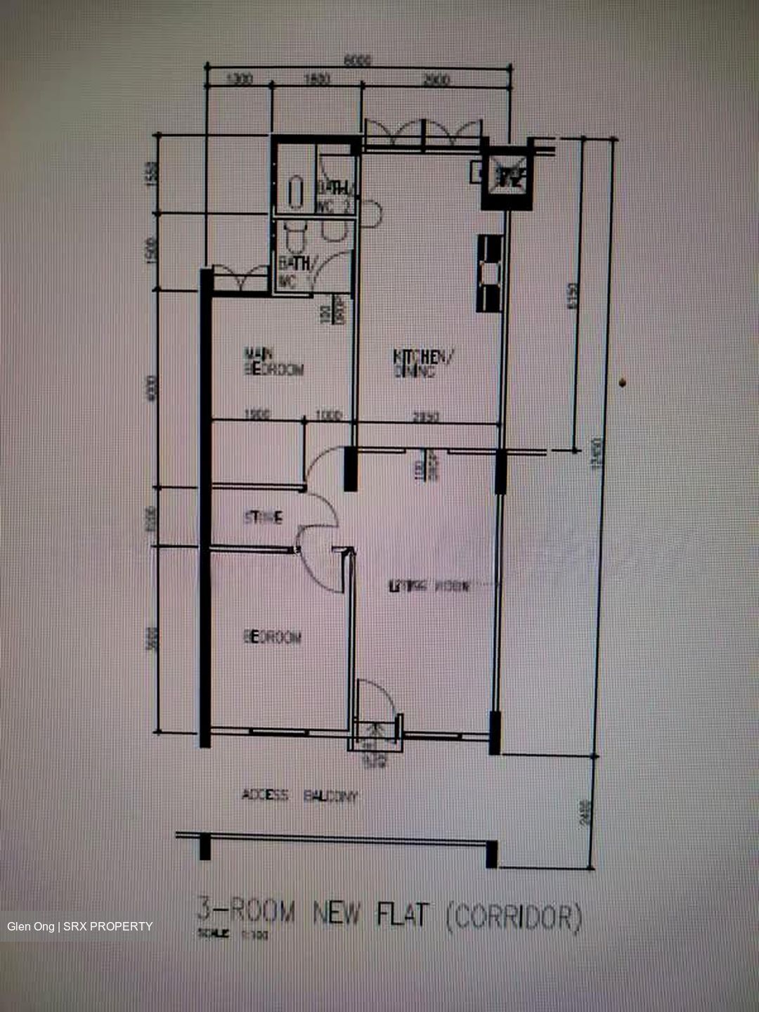 Blk 321 Hougang Avenue 5 (Hougang), HDB 3 Rooms #566359201